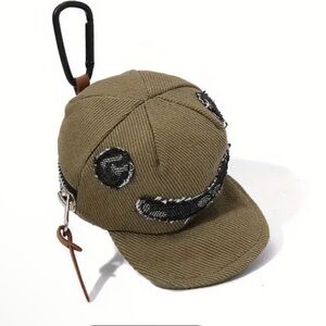Multifunctional Portable Cute Duckbill Hat Wallet Keychain Coin Earphone Bag